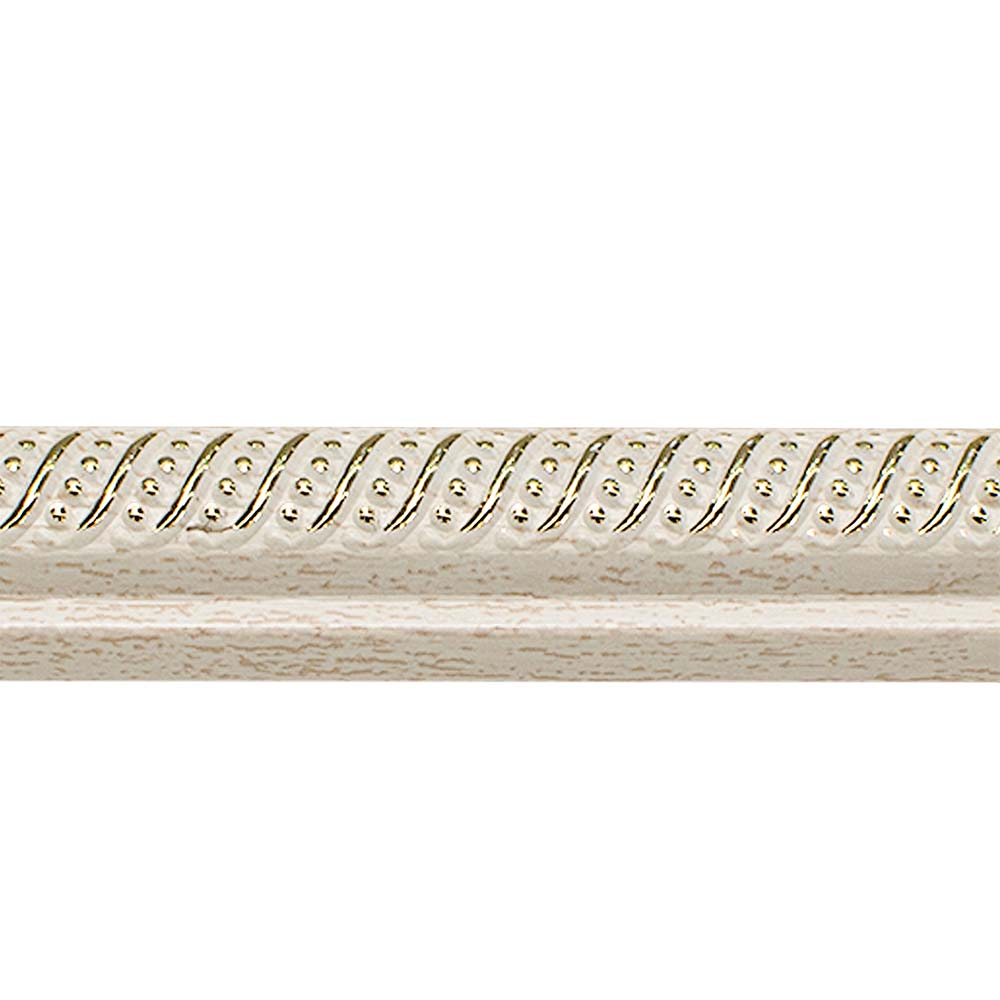 Багет интерьерный 1МБ1.8-6 (40) Дуб беленый