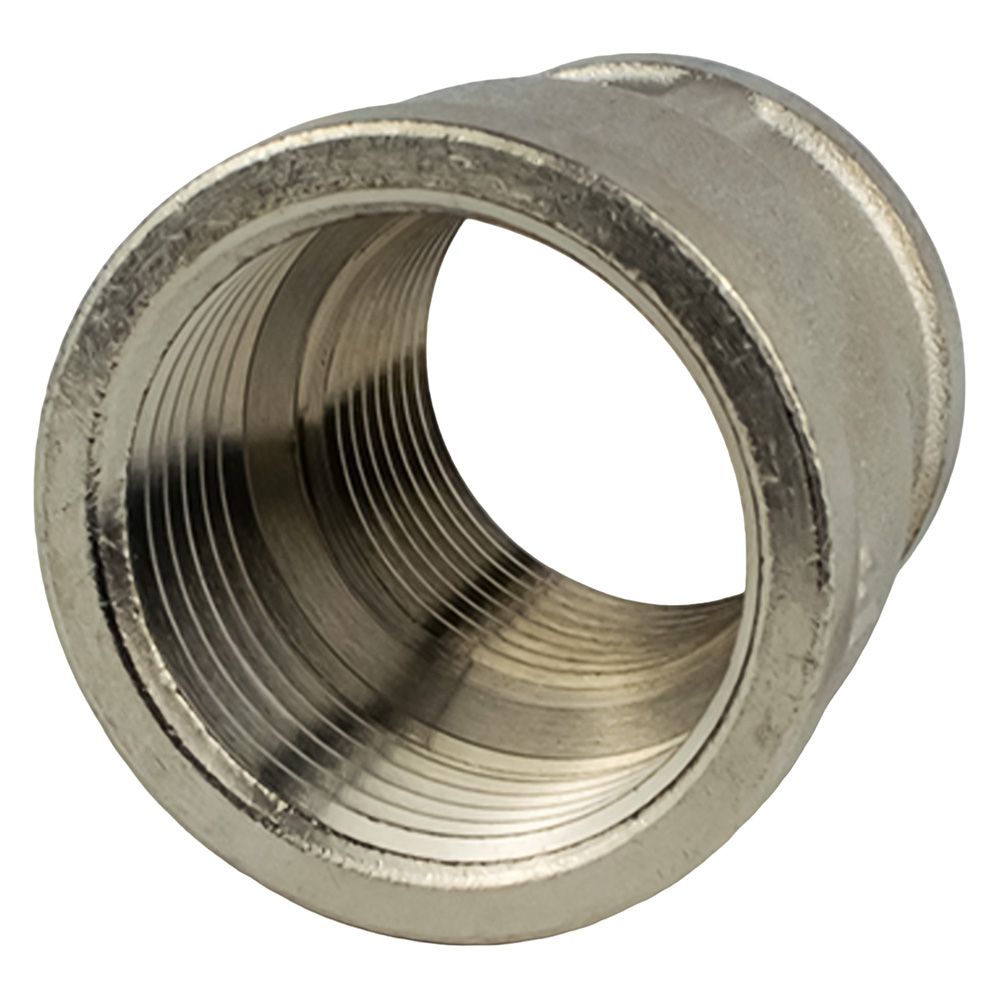 Муфта переходная латунь никель 1"х3/4" ВР/ВР