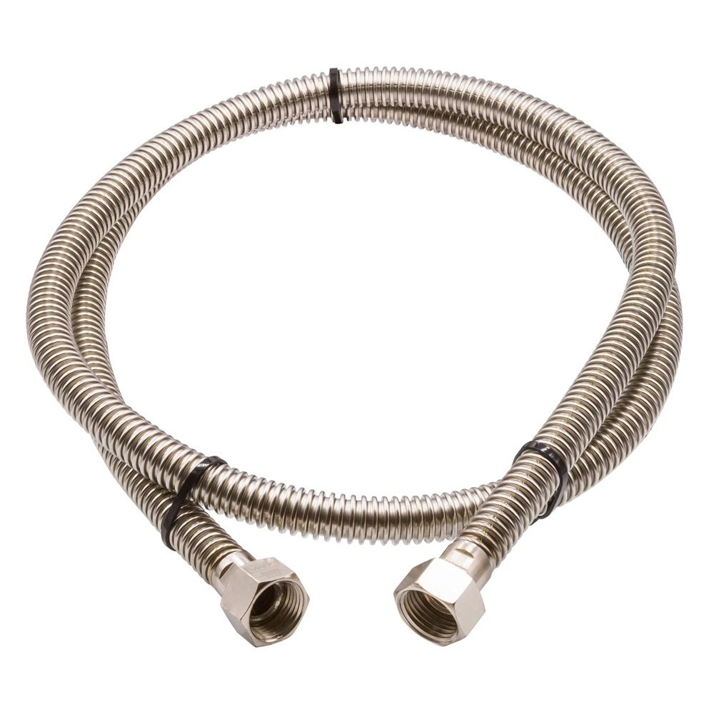 Подводка для газа сильфонная 1/2" 1,5 м ВР/ВР VRT-151500