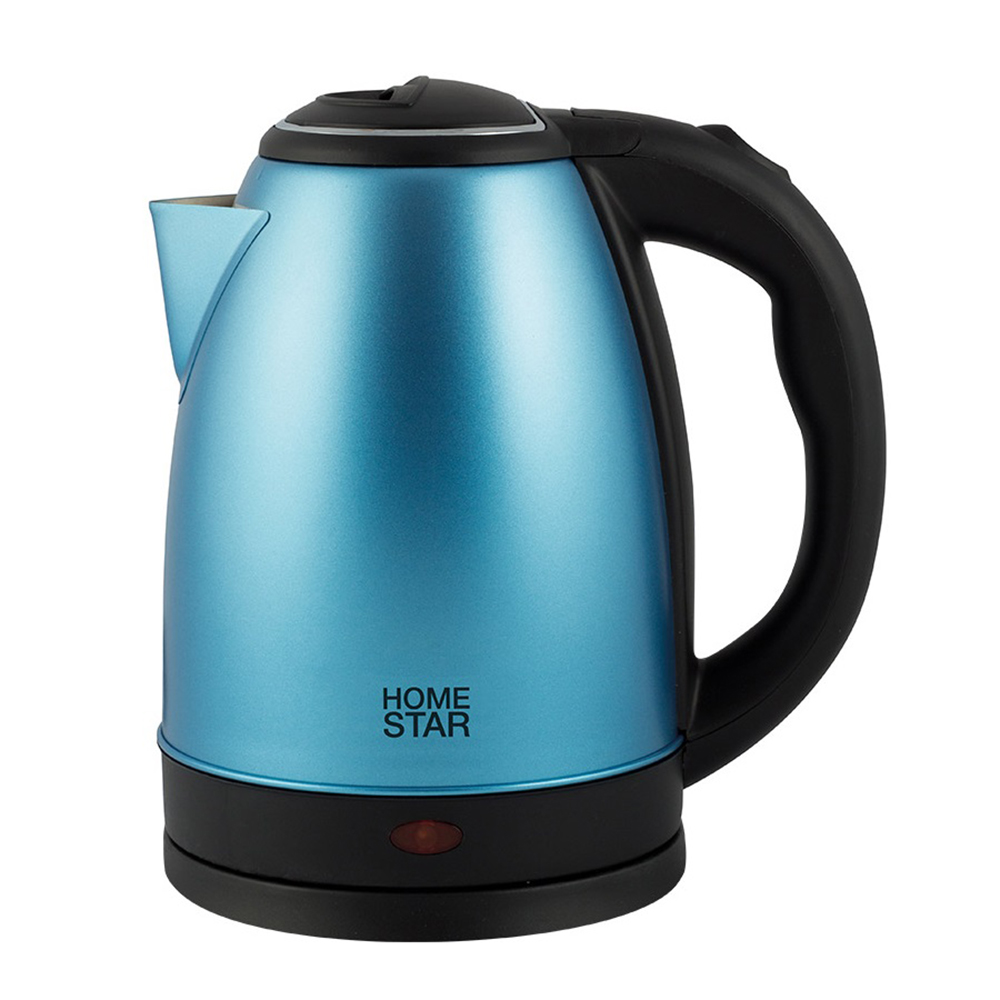 Чайник электрический Homestar HS-1010 1500 Вт 1,8 л стальной, синий