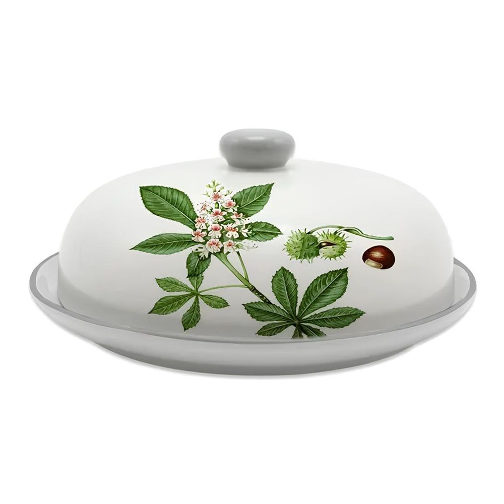 Блюдо для блинов с крышкой Prima Collection Цветущий каштан 23 см