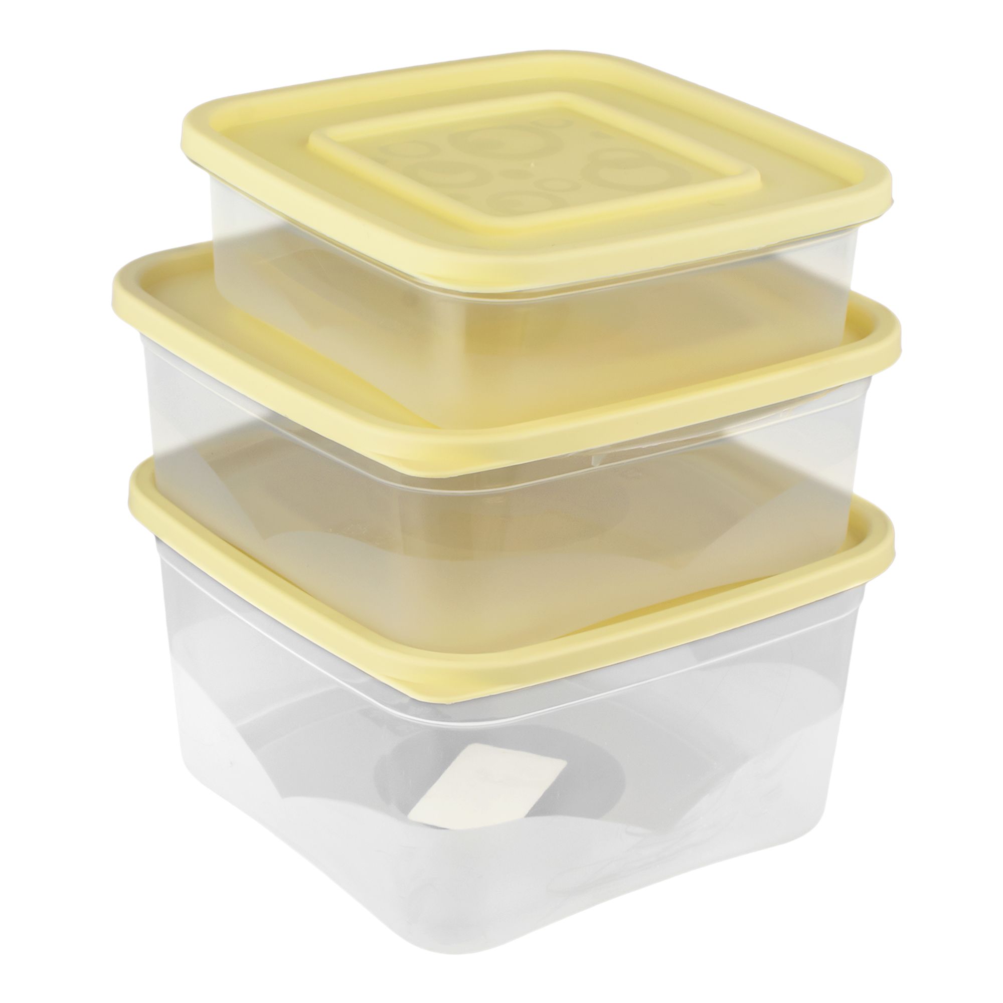 Набор контейнеров для СВЧ 3 шт 0,4/0,7/1 л