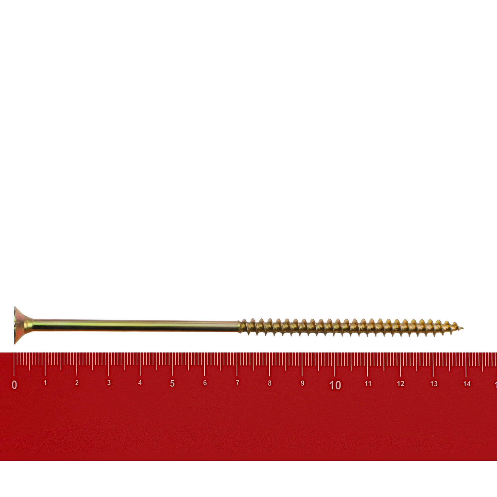 Шуруп 6х140 мм желтый цинк вес