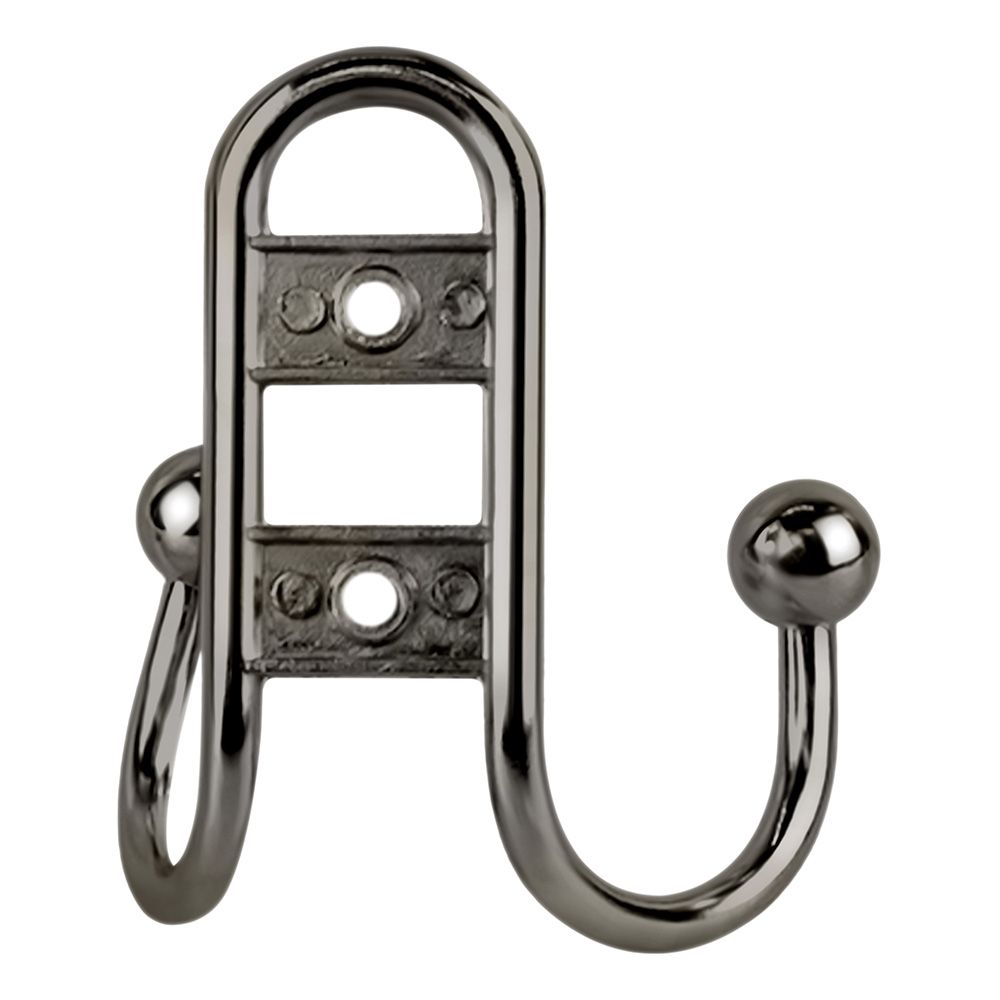 Крючок мебельный двойной Стандарт 208 В АВ старинная бронза