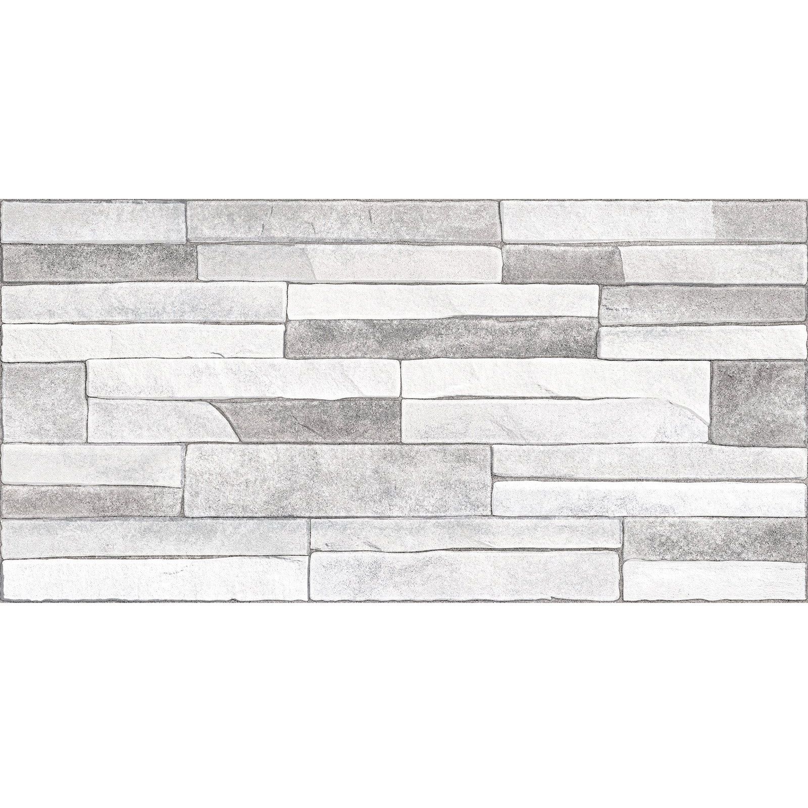 Плитка настенная Alma Ceramica Discover TWU2550DCV17 24,9x50 см серая 1,121 м2