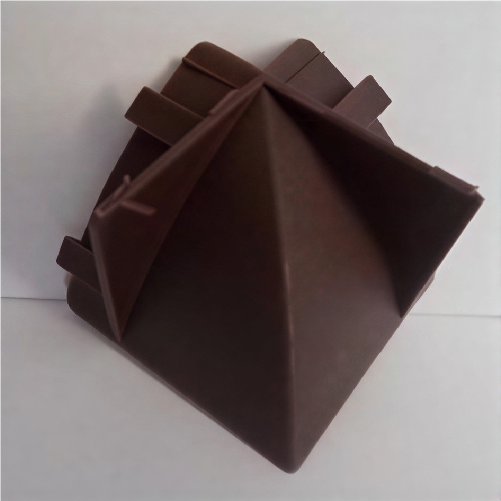 Угол Thermoplast внутренний для плинтуса 18 венге