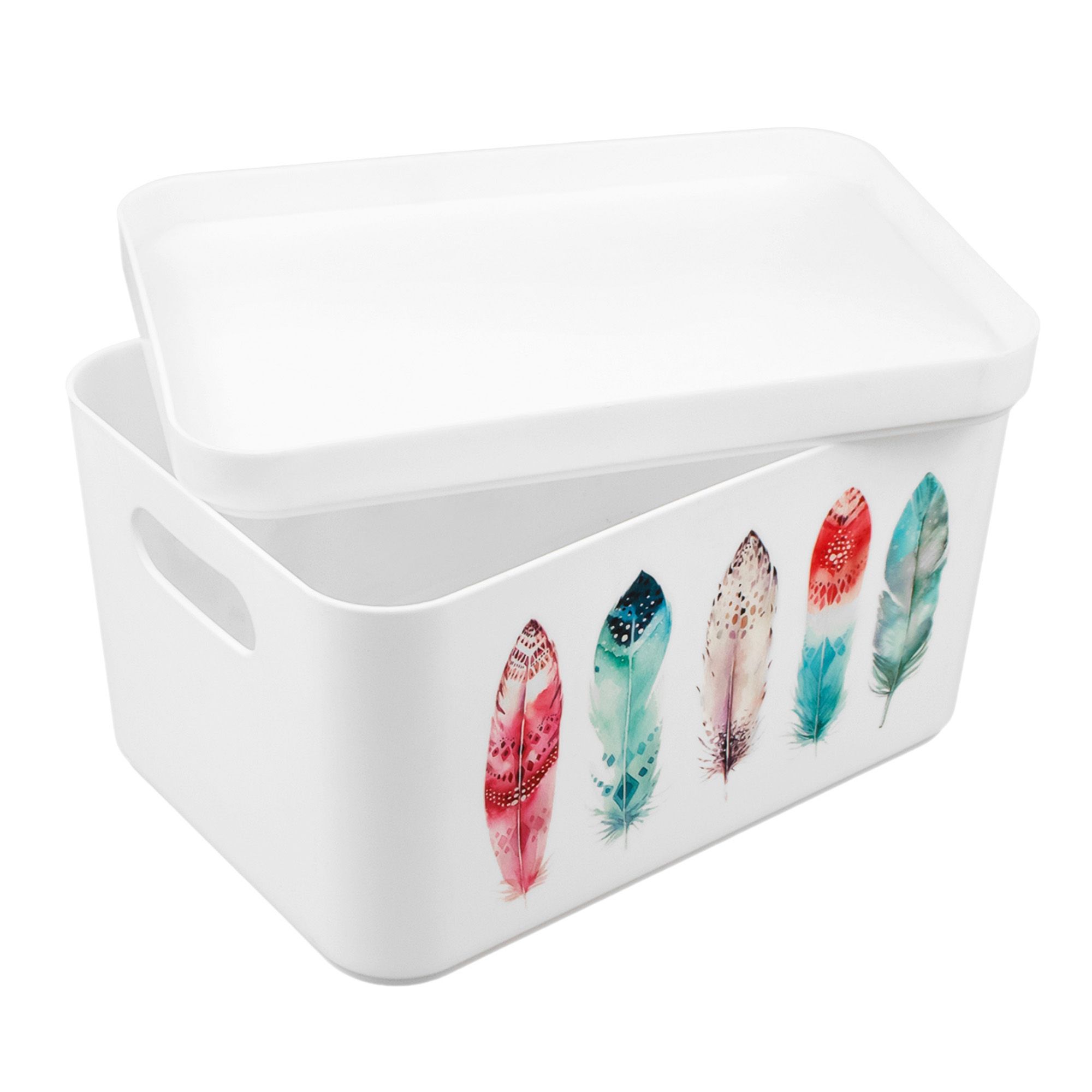 Корзина для хранения Serenity 2 22,7х15,8х12,1 см 2,4 снежно-белая