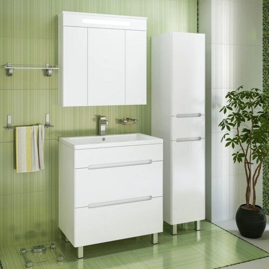 Шкаф зеркальный Парма 75 765х765х172 мм