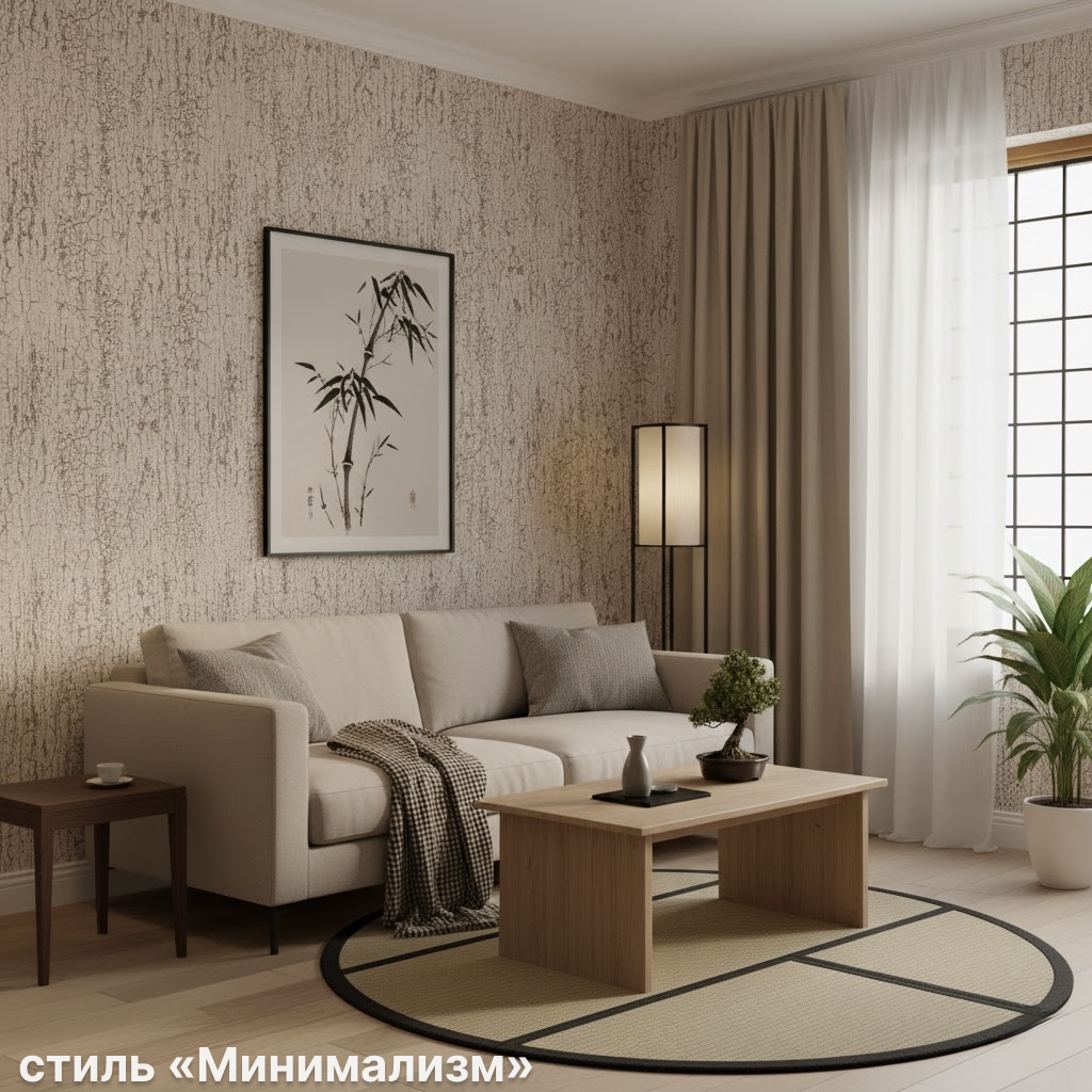 Обои Green Walls Кора С40 4116 05 дуб моховой абстракция 1,06х10,05 м