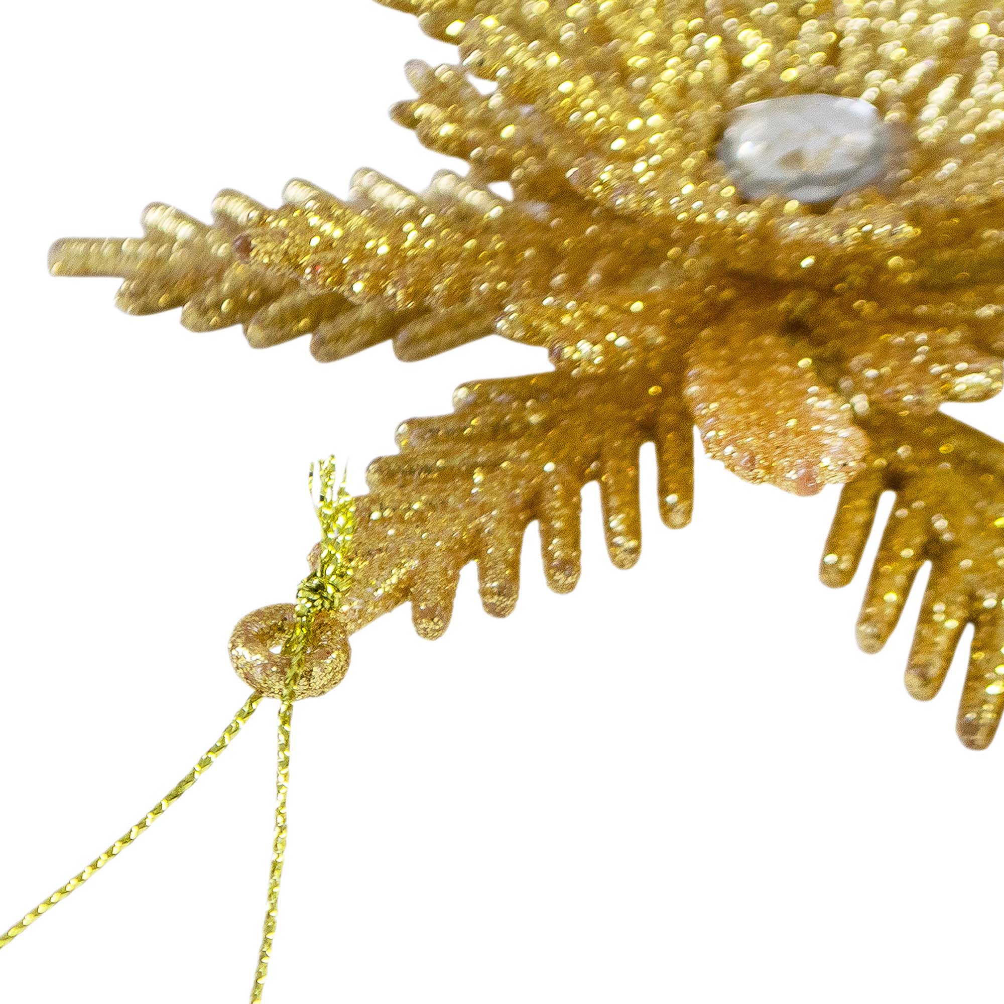 Украшение новогоднее Снежинка 10х12,5х3 см 807633