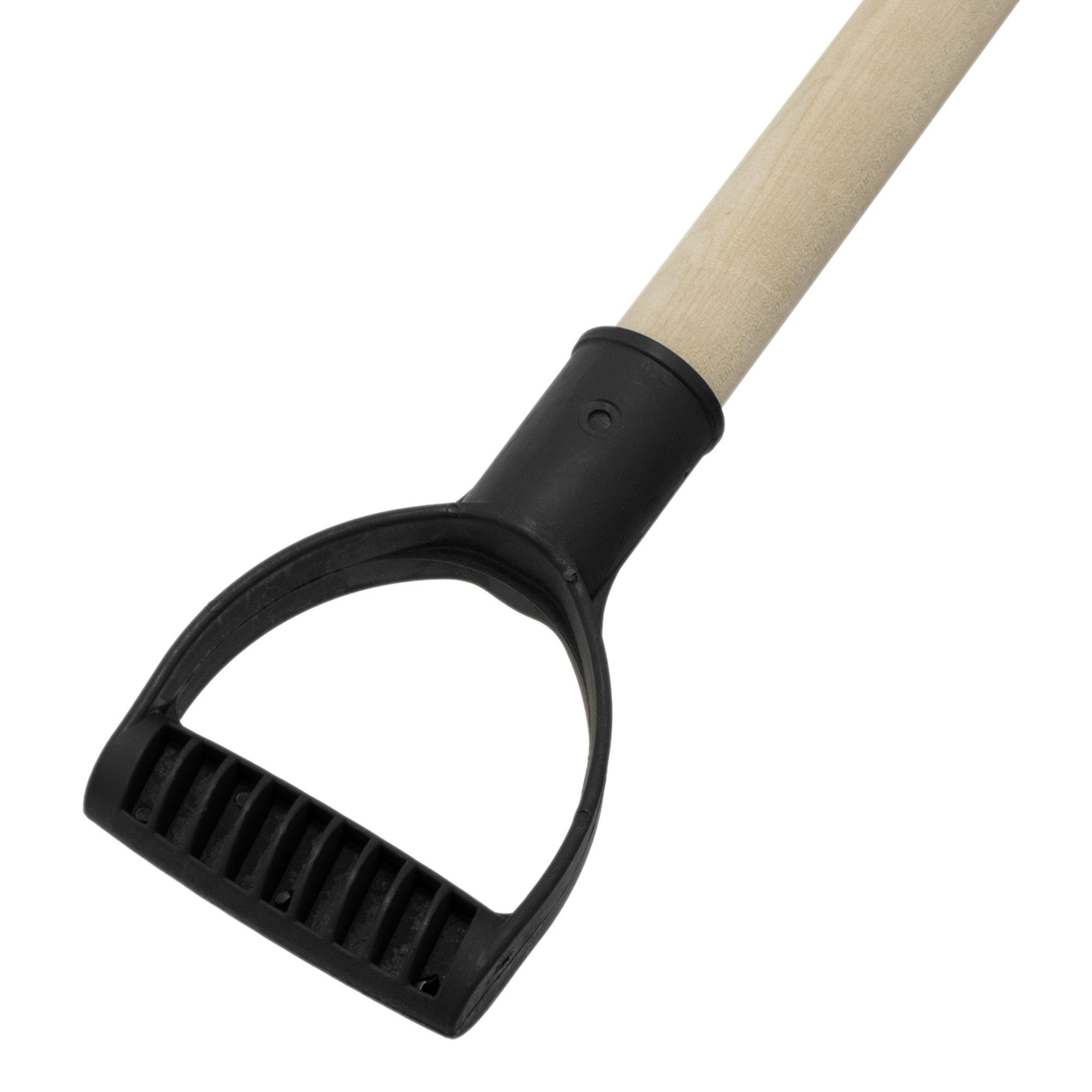 Лопата снеговая автомобильная дерев. черенок V-ручка №7 (ал. накл)