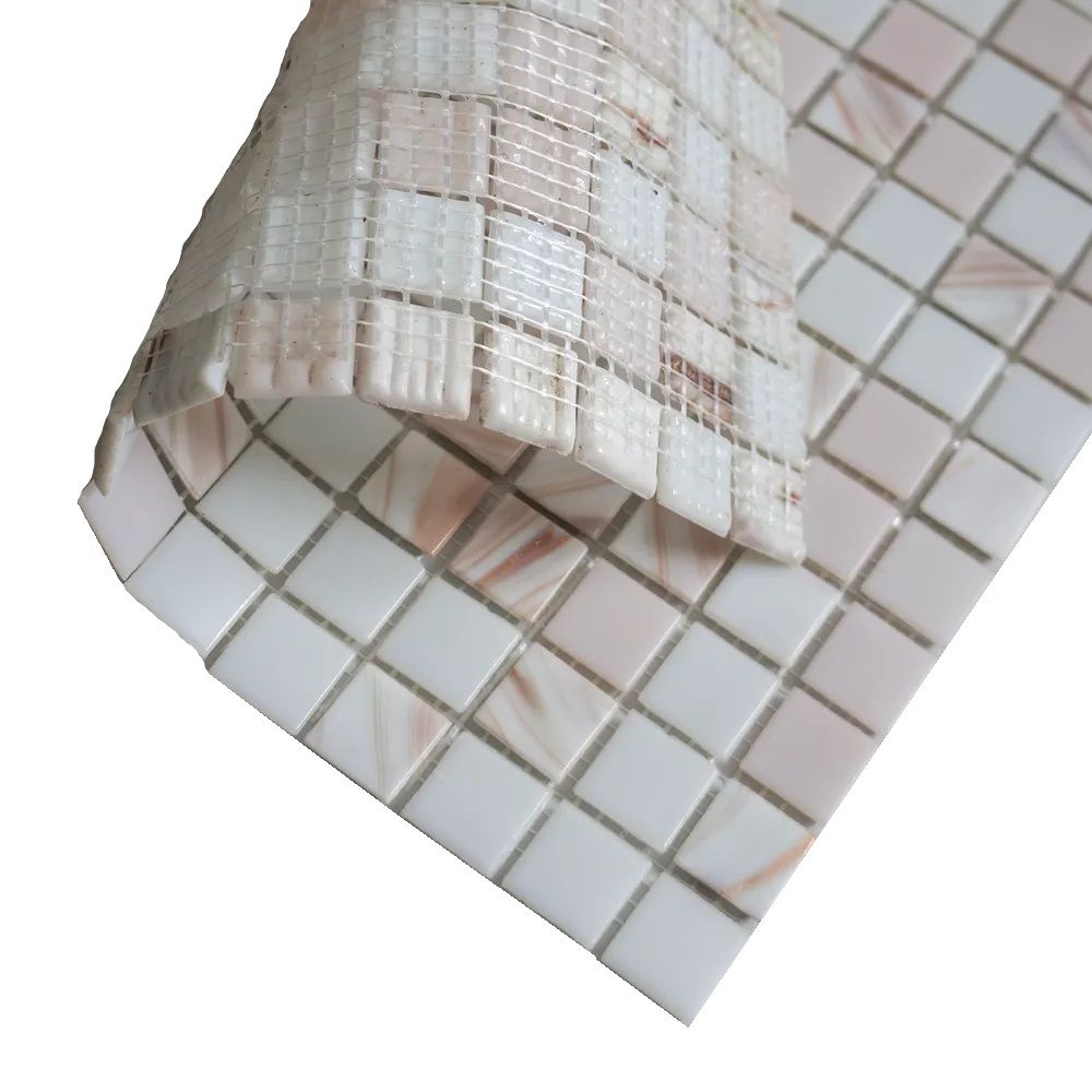 МОЗАИКА Elada HK -13 (327*327) бело-розовый микс 1,07 кв. м.