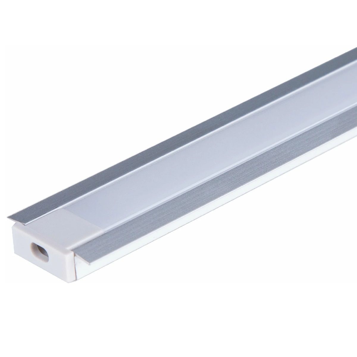 ПРОФИЛЬ встраиваемый алюминиевый для светодиод ленты 2000х22х6мм (комплект)