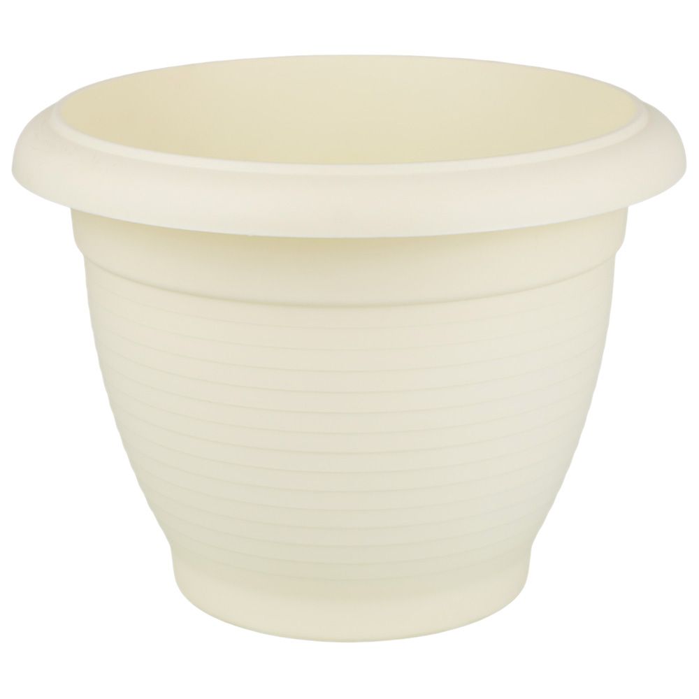Горшок цветочный Терра кремовый 1 л