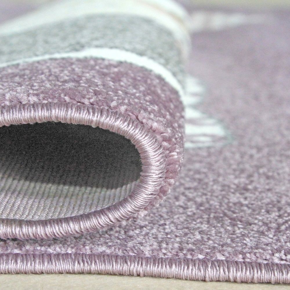 Ковер детский Sofit Merinos 2922 1,2х1,8 м фиолетовый