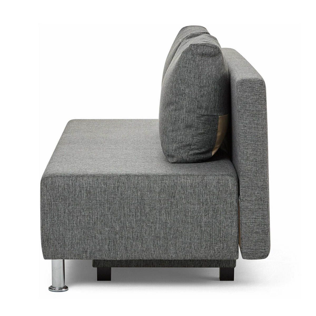 Диван-кровать Парма 1950х780х800 мм темно-серый Модерно Домино 02