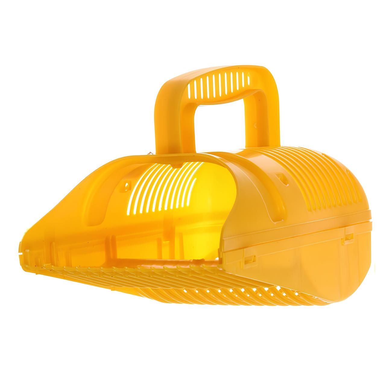 Плодосъемник для ягод с заслонкой пластмассовый