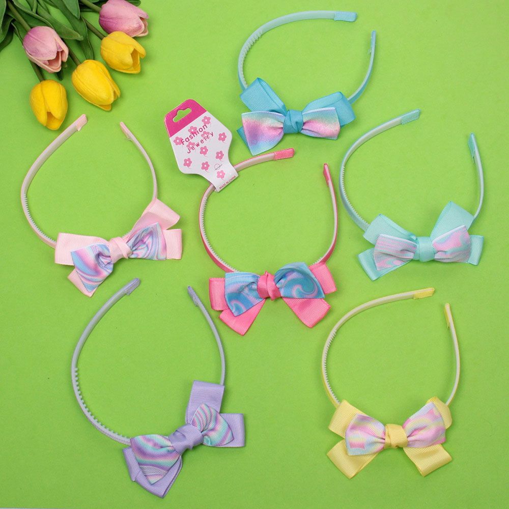 Ободок для волос детский Rapunzel Gradient микс 1 см на блистере