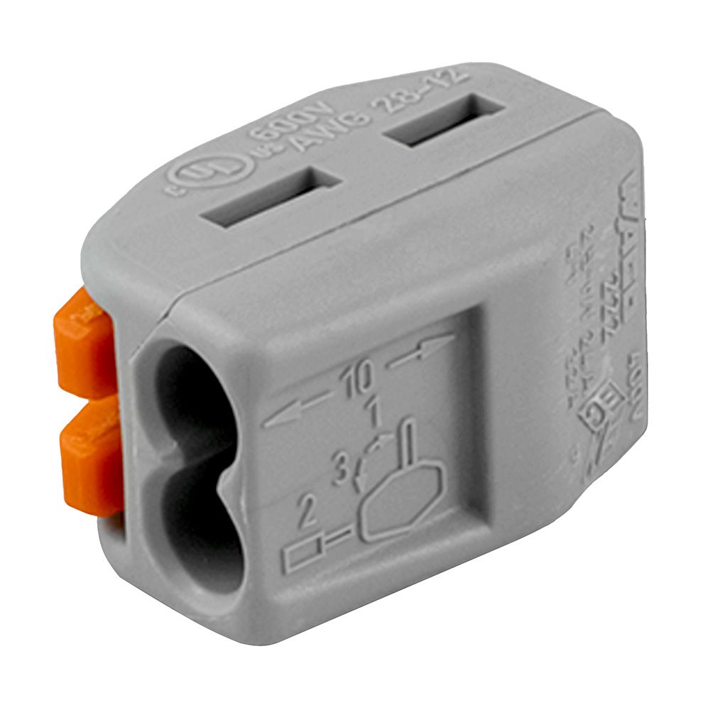 КЛЕММНИК 2x(0,08-2,5) 222-412 IEK (аналог WAGO), шт