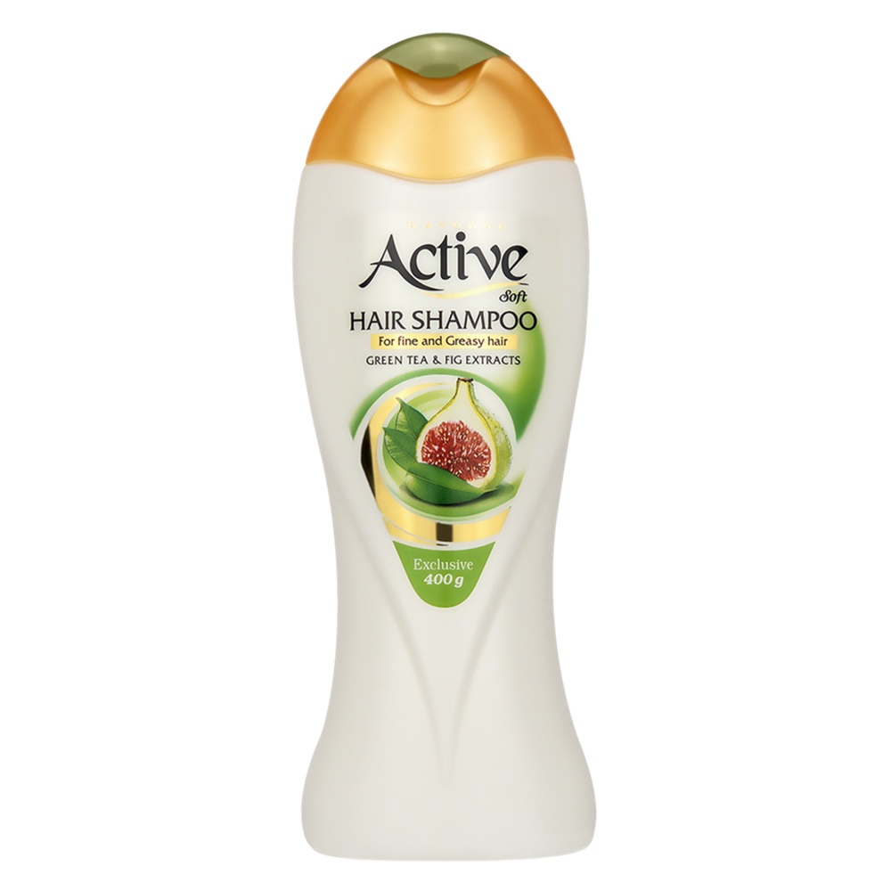 Шампунь для волос Active Natural Зеленый чай и инжир 400 мл