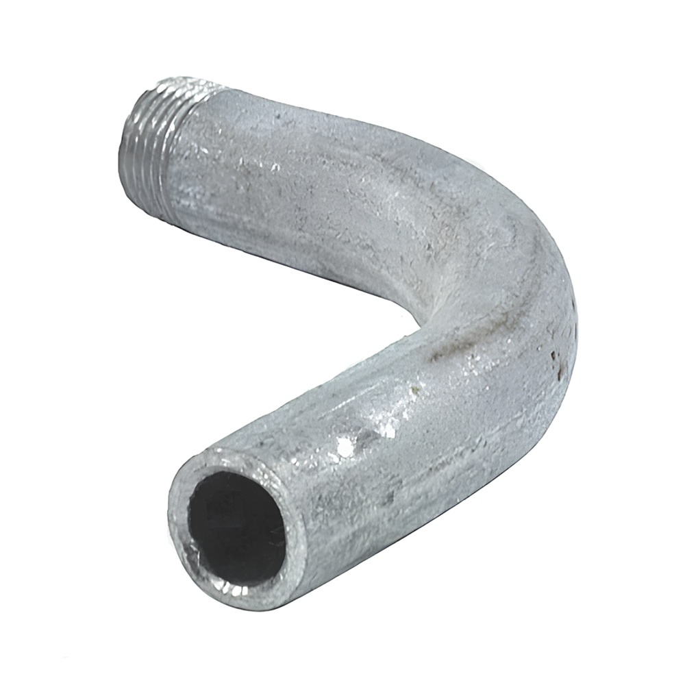 Отвод однорезьбовой сталь оцинк Ду32 Дн42,3х2,8 мм из труб по ГОСТ 3262-75