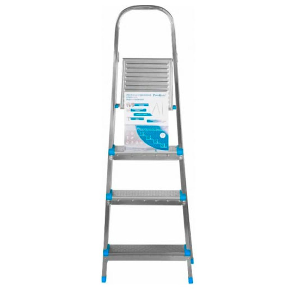 Стремянка стальная оцинкованная 4 ступени