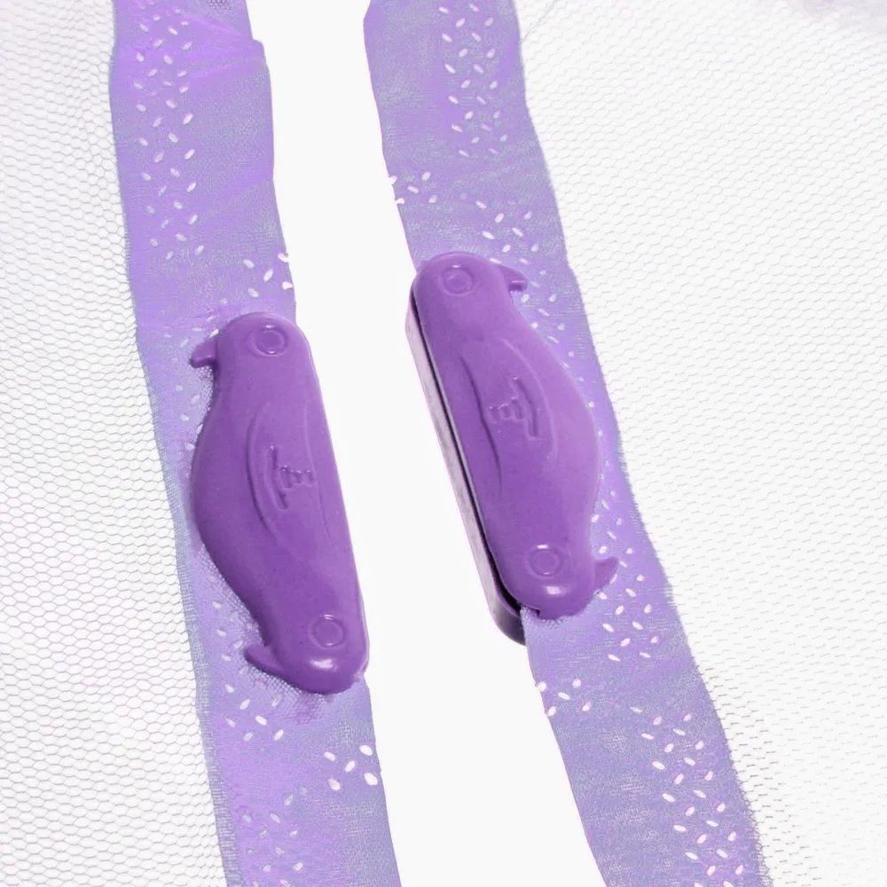 Штора антимоскитная 100х210 см дверная на магнитах фиолетовая Классическая ДоброСад