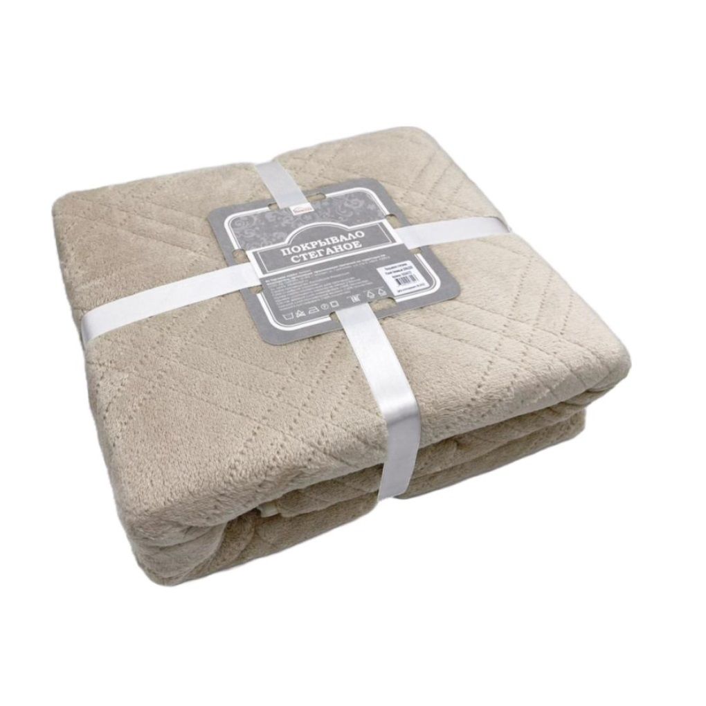 Покрывало стеганое Fionet бежевый 200х220