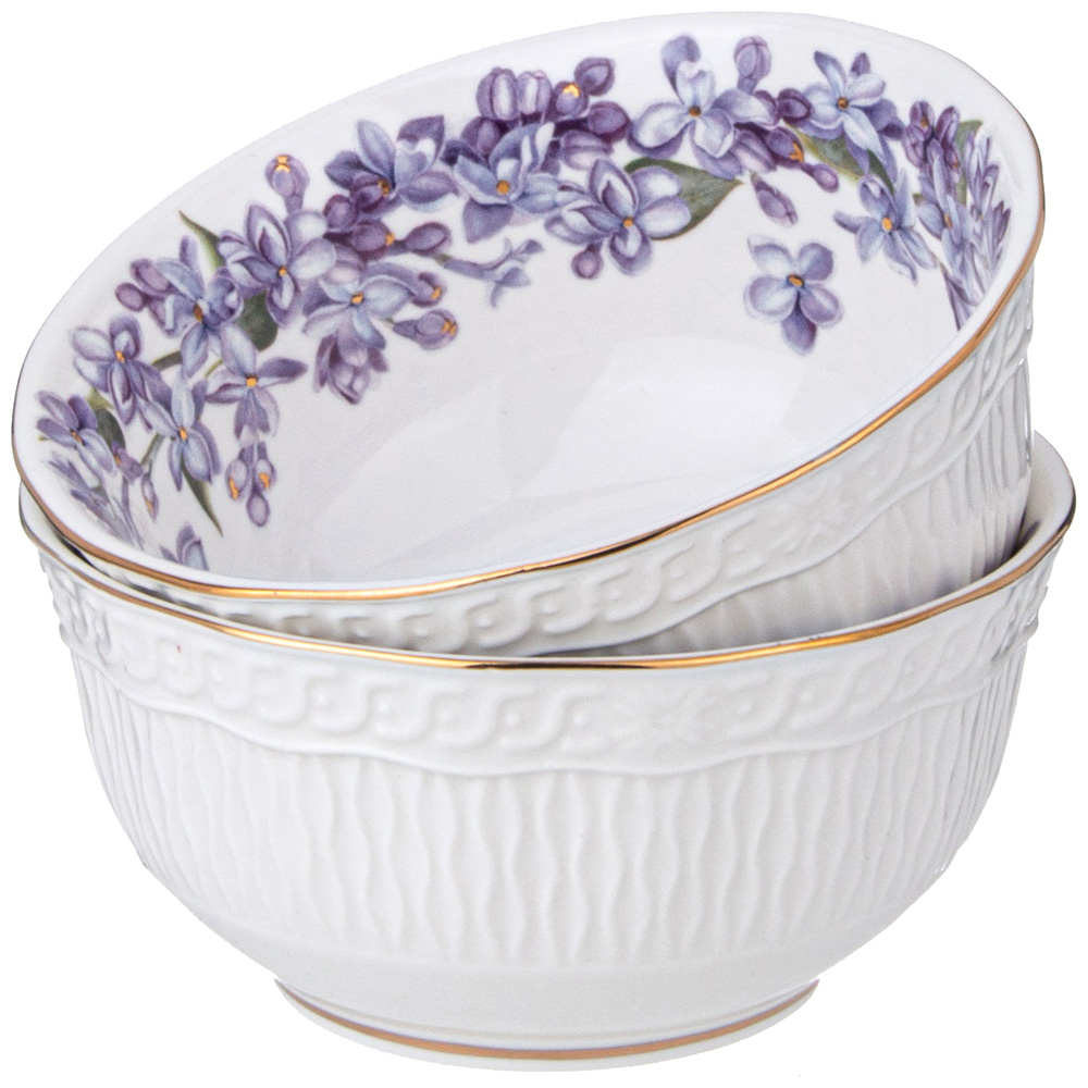 Cервиз cтоловый Lefard Lilac на 6 персон 23 предмета фарфор