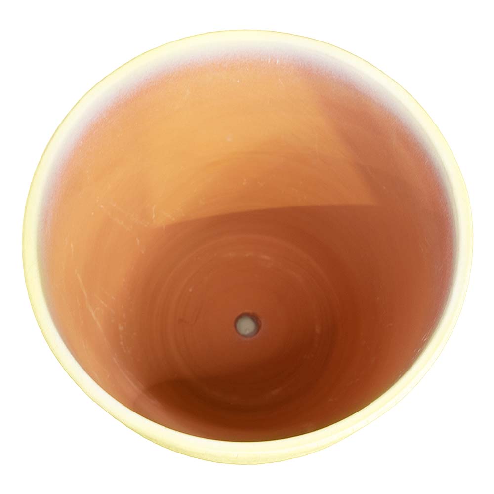 Горшок цветочный Бутон Винил бежевый 21 см 5 л