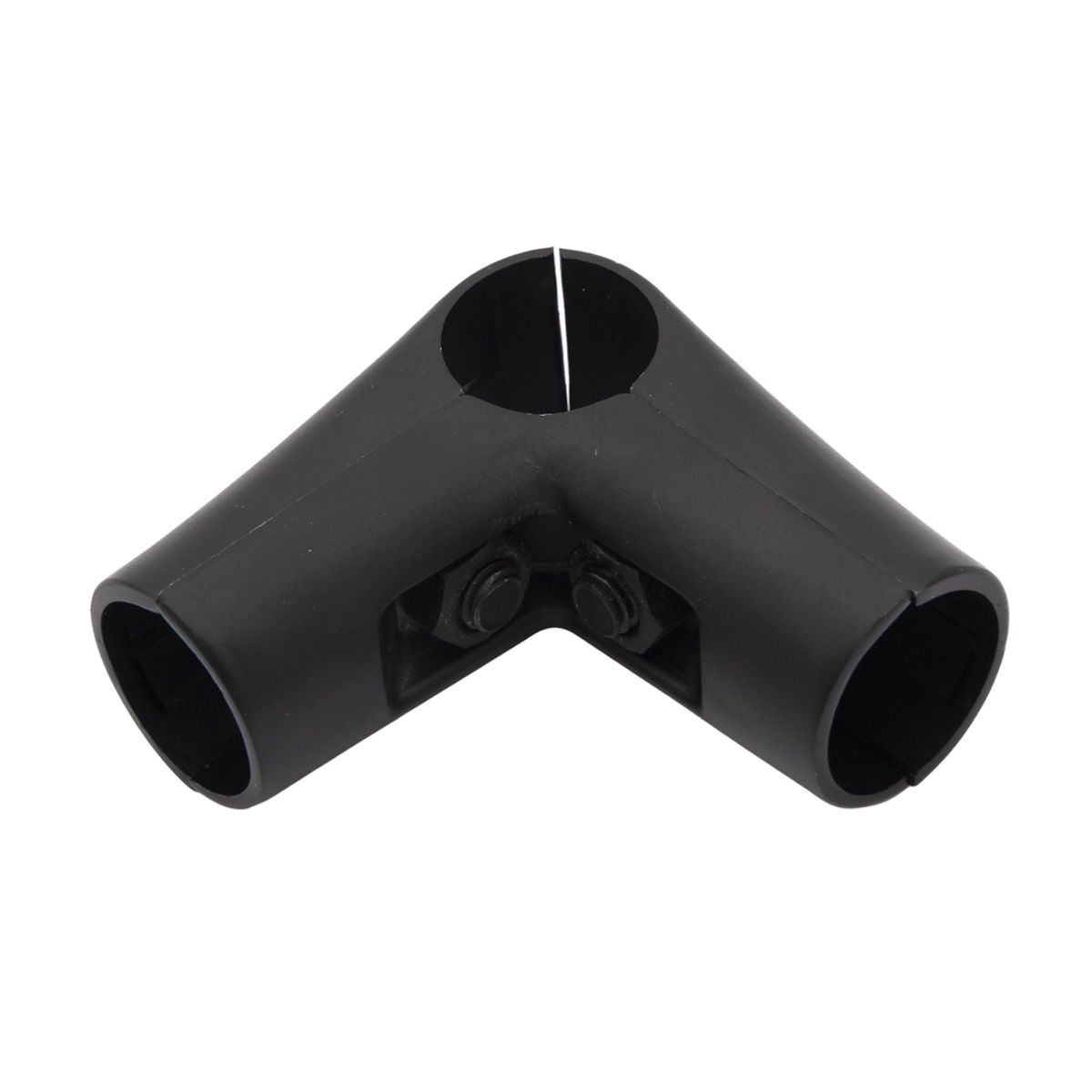 Соединитель для трех труб угловой Palladium JF-66 черный