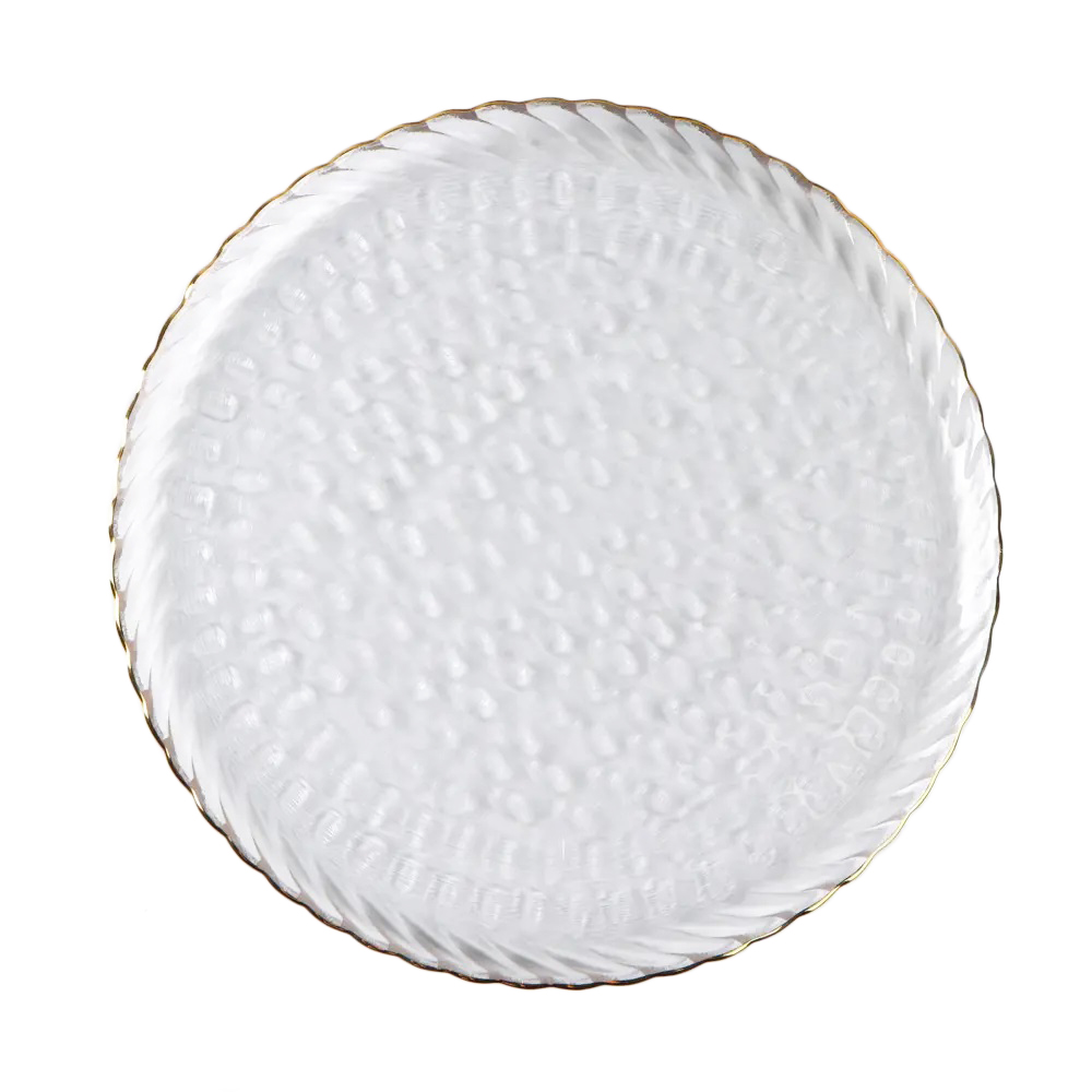 Блюдо сервировочное d26,5 см стекло 2025-1294