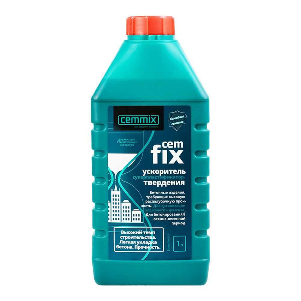 Добавка ускоритель твердения СemFix 1 л