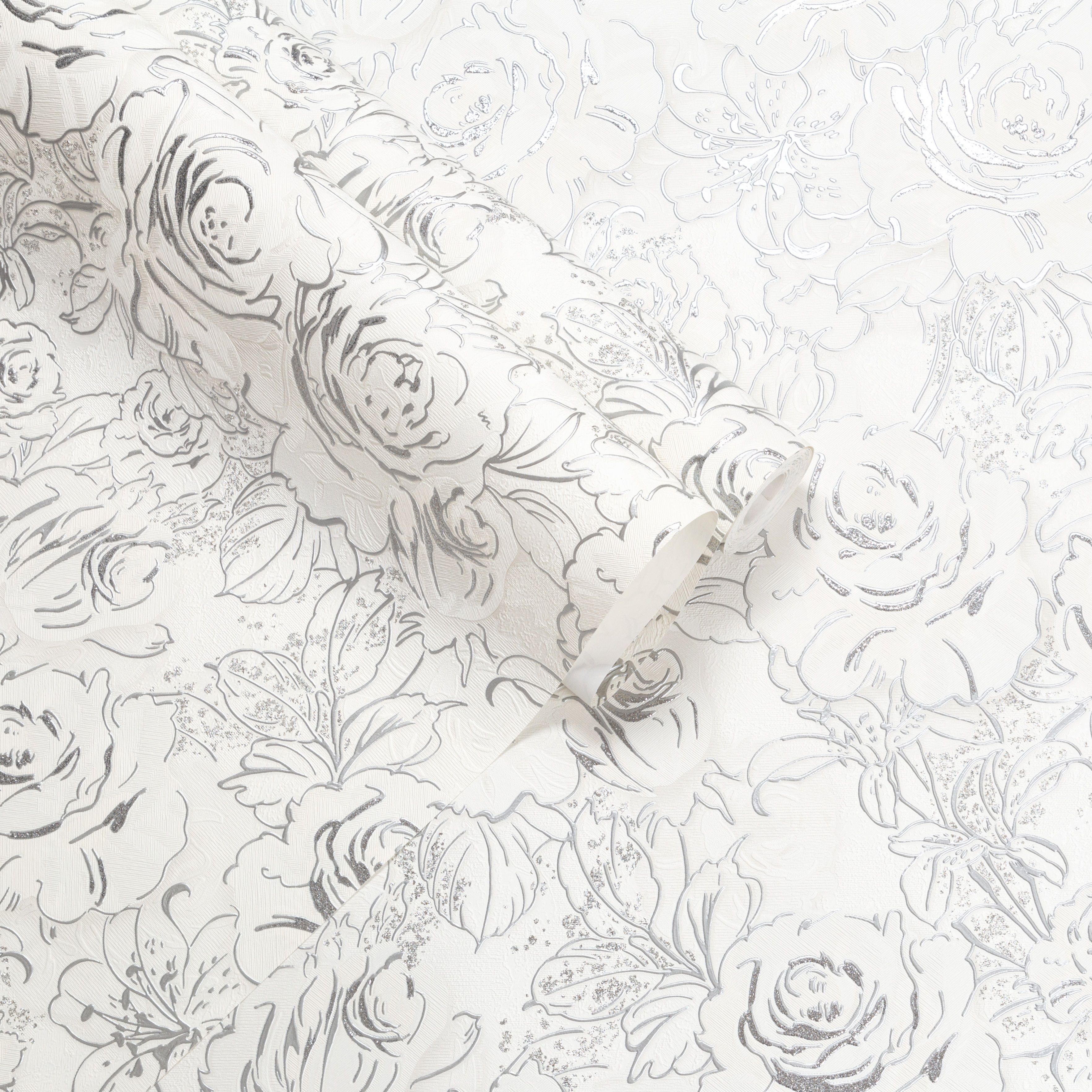 Обои РР71882-11 P&P 1,06х10 м Jolly белый