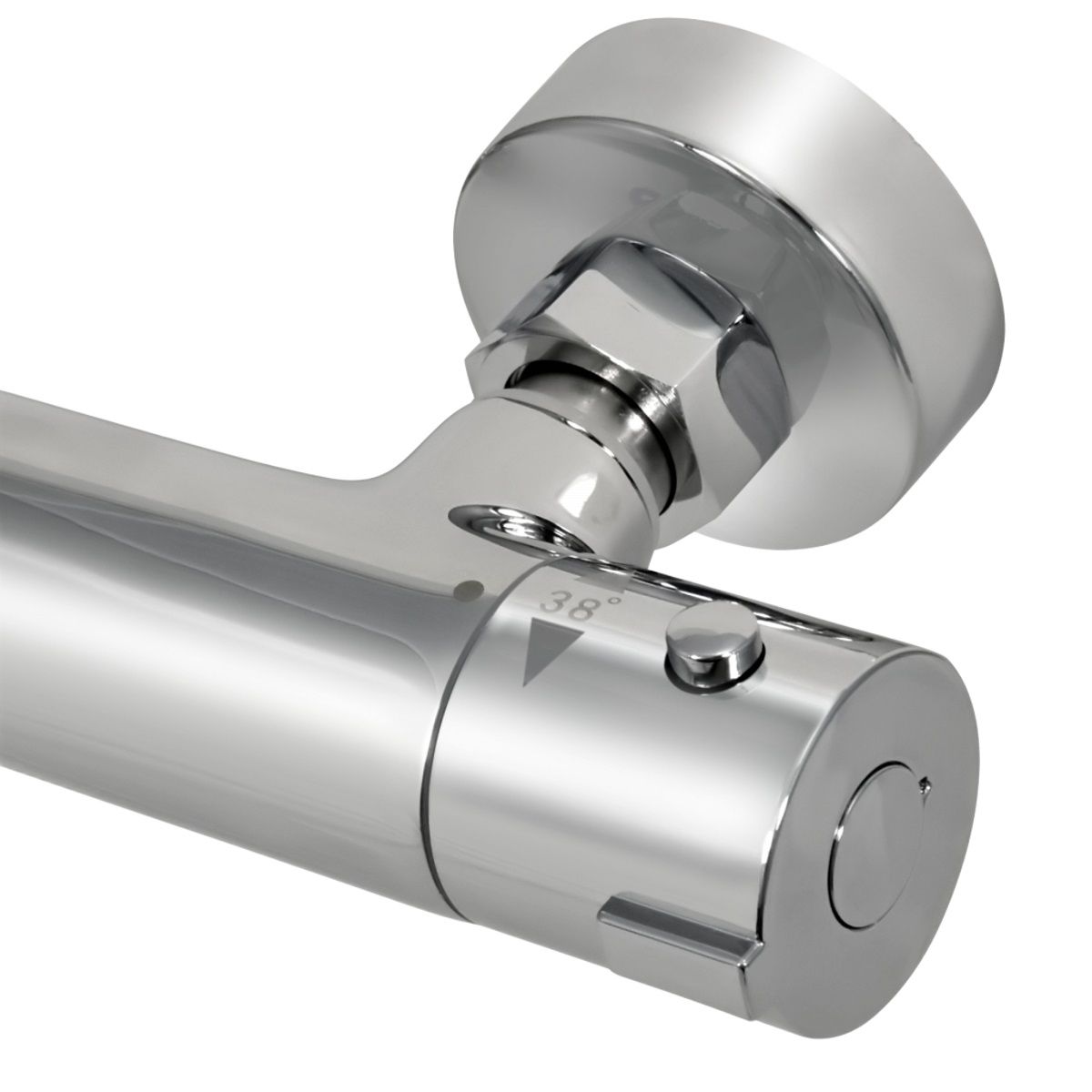 Смеситель для ванны термостатический Eleanti 0402.594 короткий излив