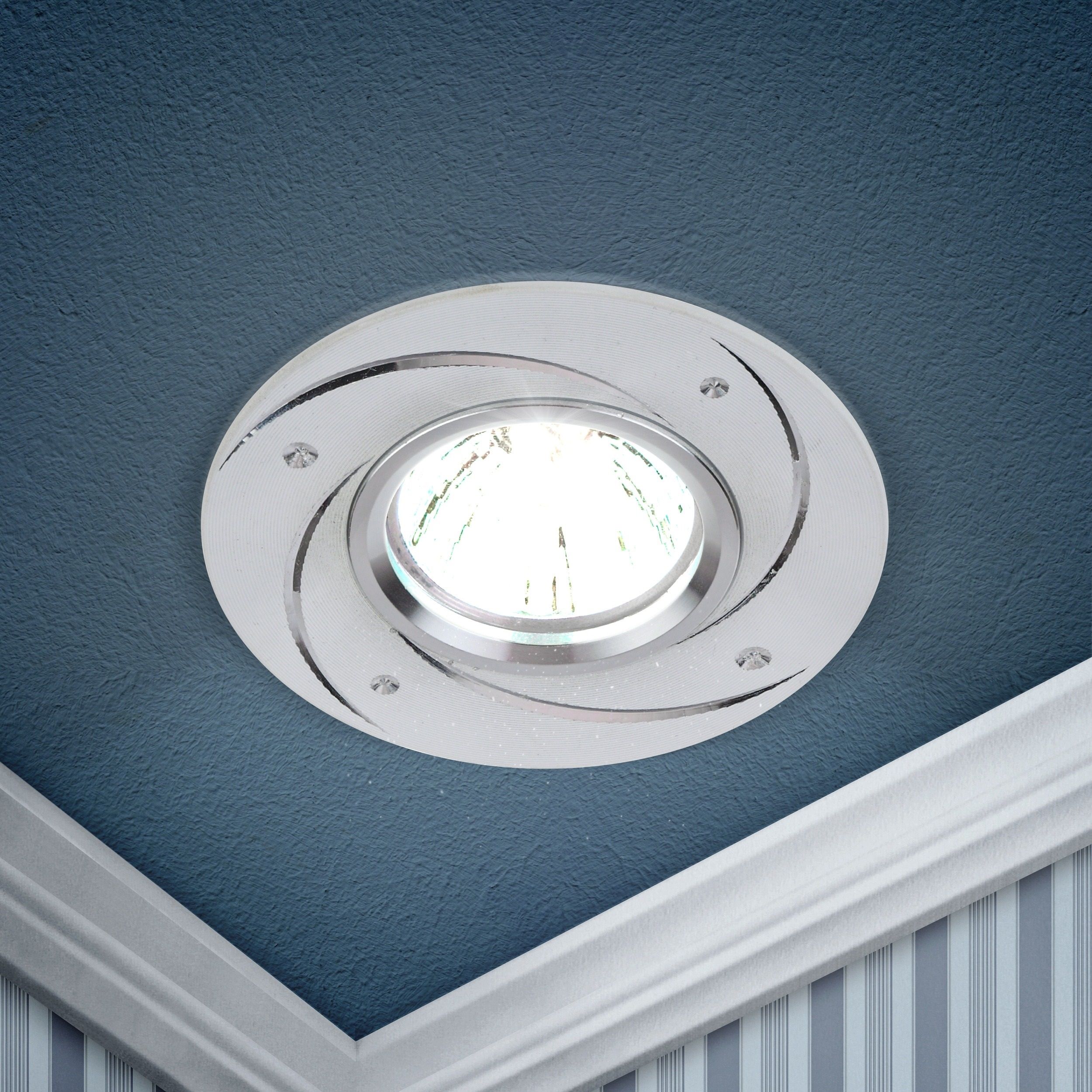 Светильник встраиваемый Эра KL43 WH/1 MR16 50Вт белый