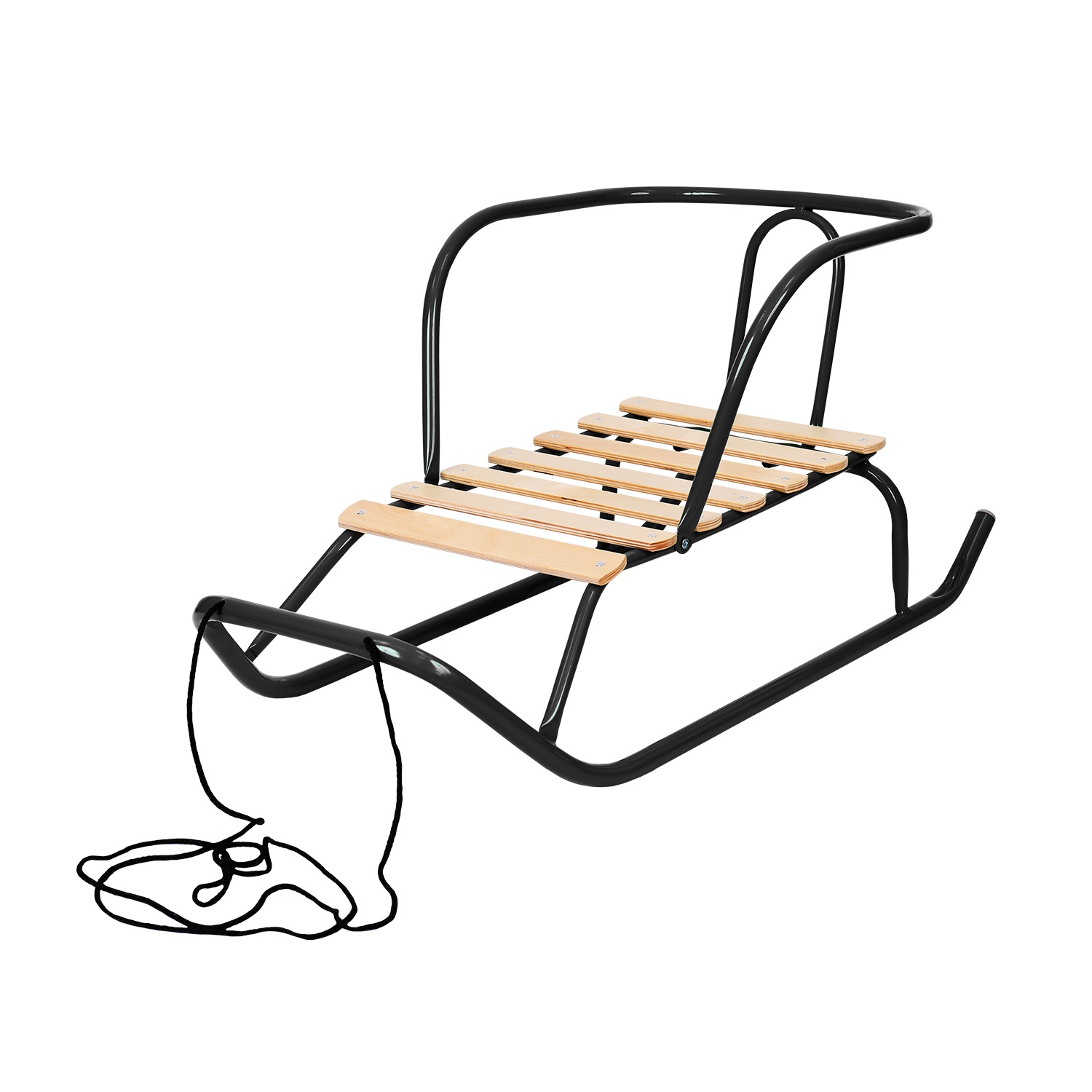 Санки детские Ветерок 1 черные