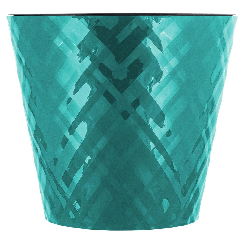 Горшок цветочный InGreen Manhattan Тропический лес 19 см 3,3 л c дренажной вставкой