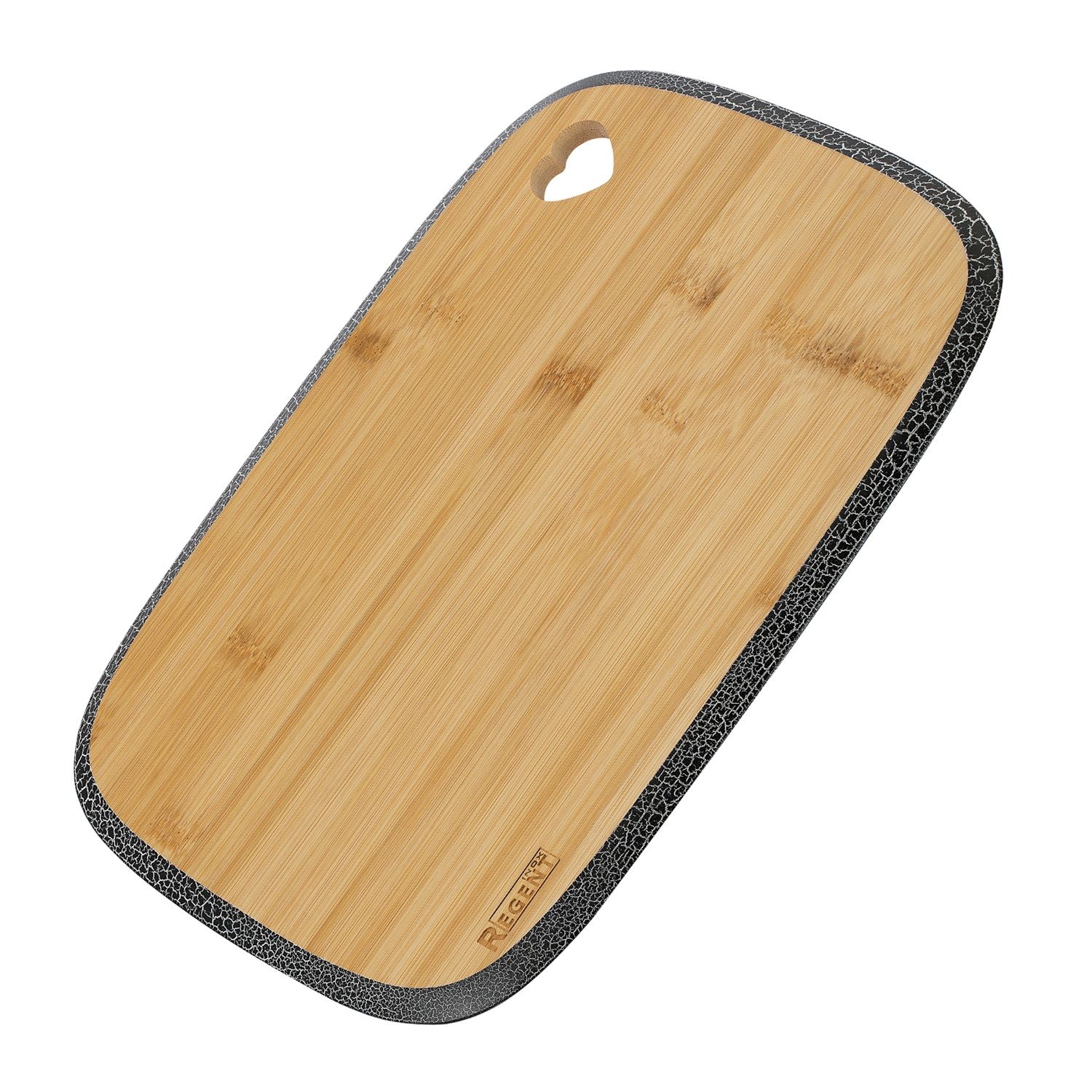 Доска разделочная Linea Bamboo 35,5х25 см бамбук черная окантовка