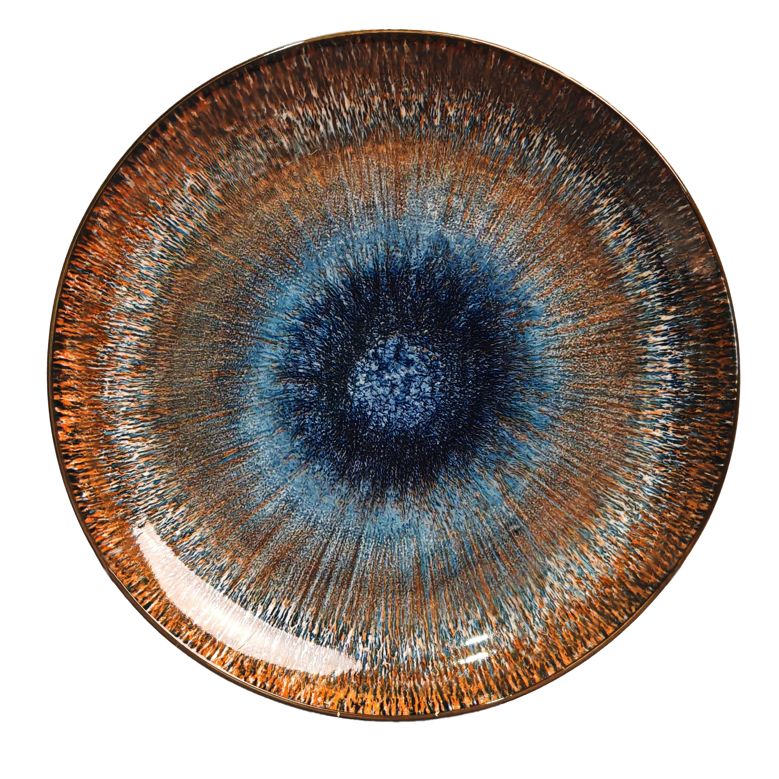 Тарелка сервировочная 26х3 см керамика 2025-1231