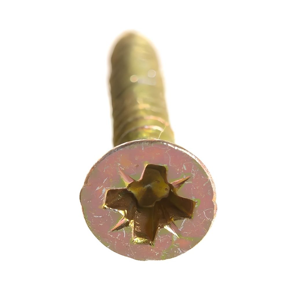 Саморез универсальный 2,5х16 мм желтый цинк 60 шт