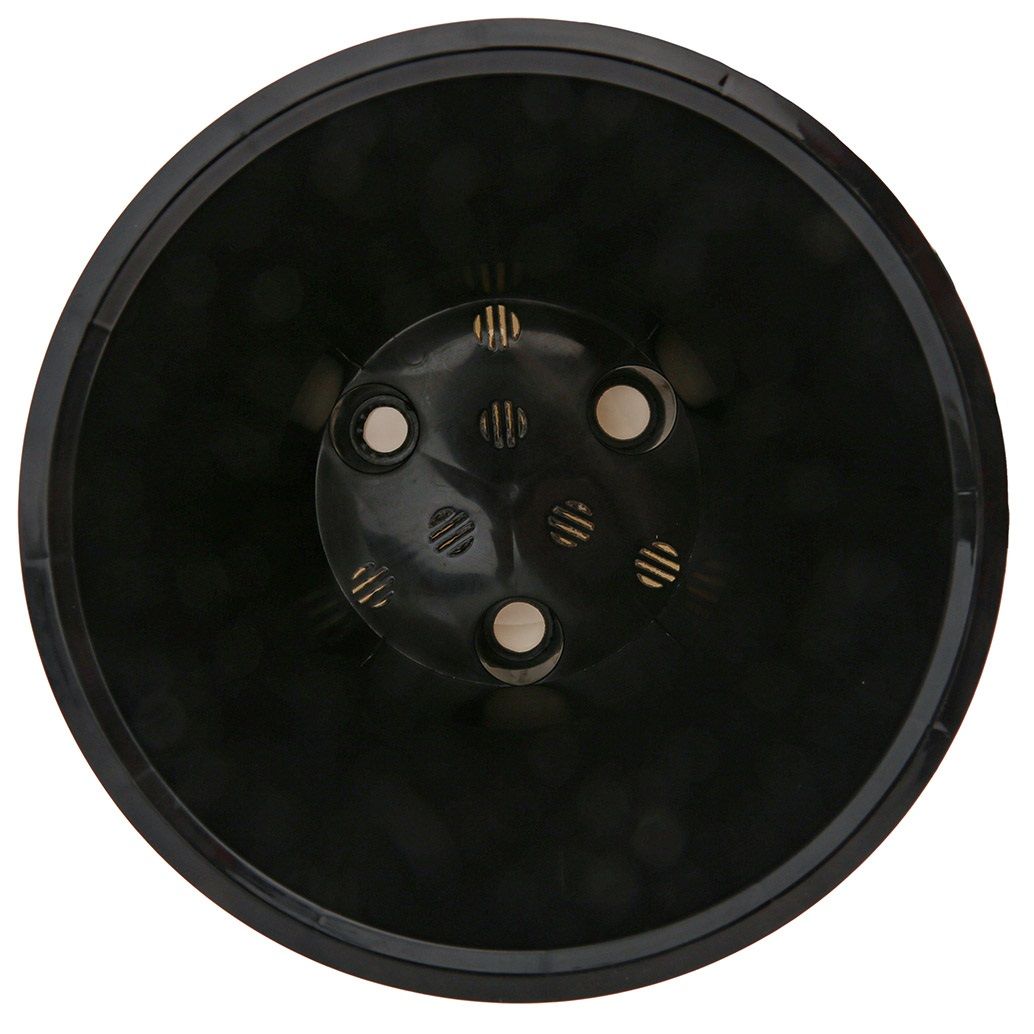 Горшок цветочный InGreen Manhattan Оникс 23 см 5 л c дренажной вставкой