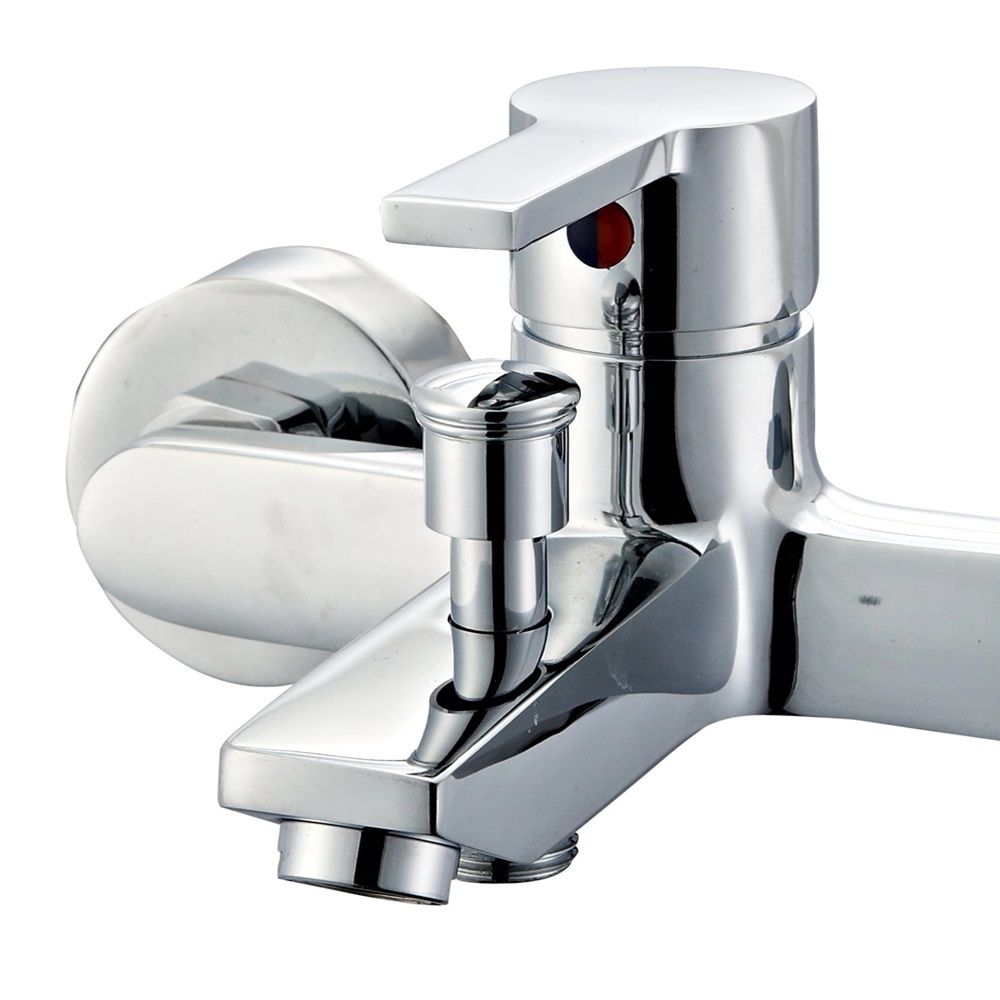 Смеситель для ванны Voda Fin FN54 однорычажный длинный излив