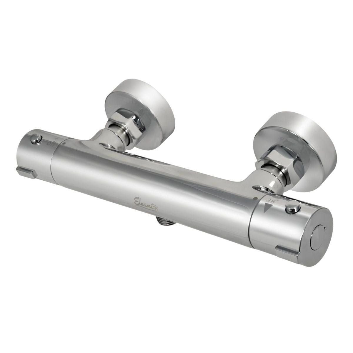 Смеситель для ванны термостатический Eleanti 0402.594 короткий излив