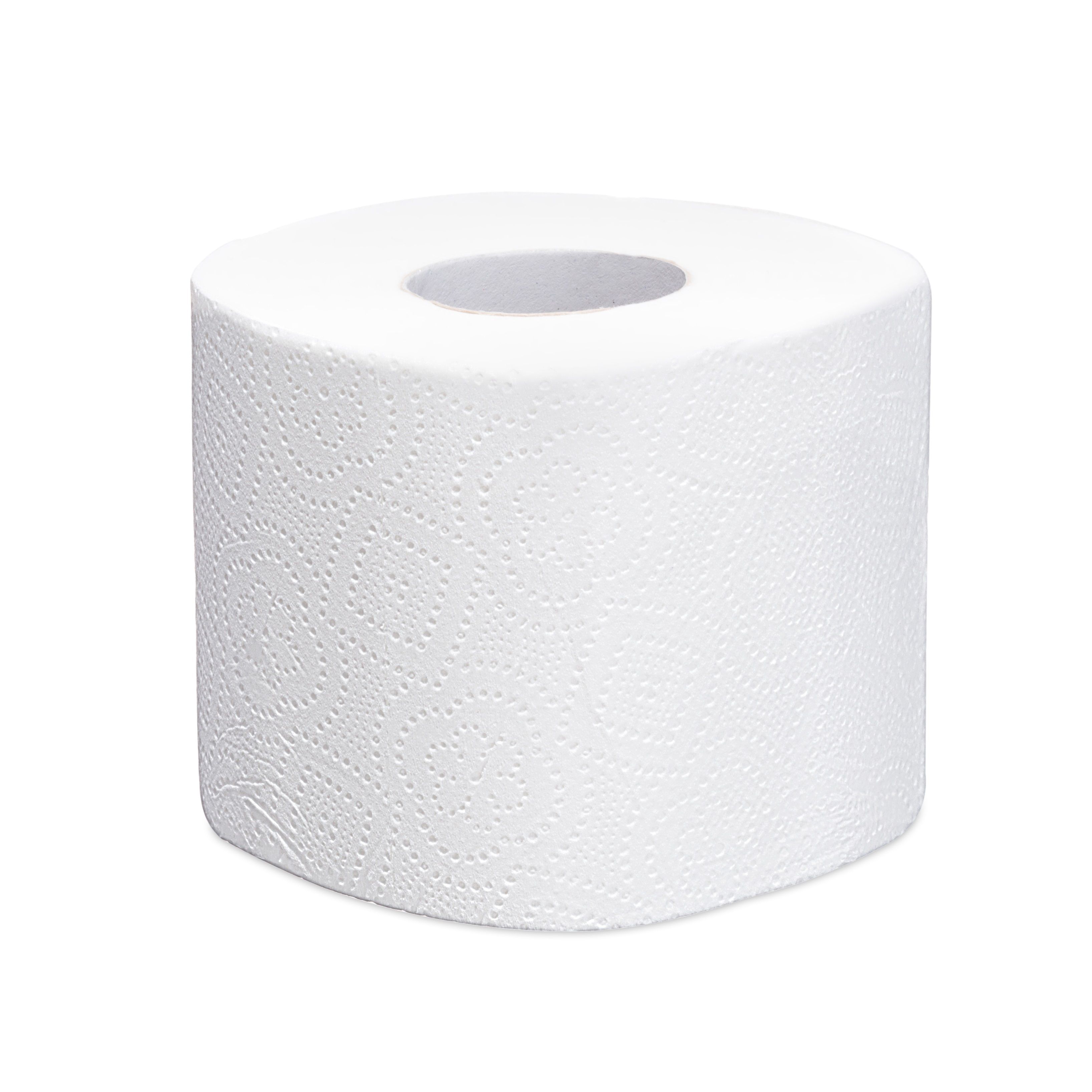 Туалетная бумага Помощница 2-слойная белая 4 рулона