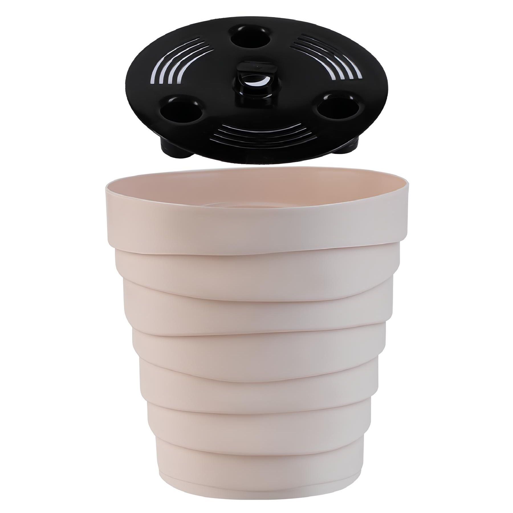 Кашпо Бархан кремовый 2,25 л