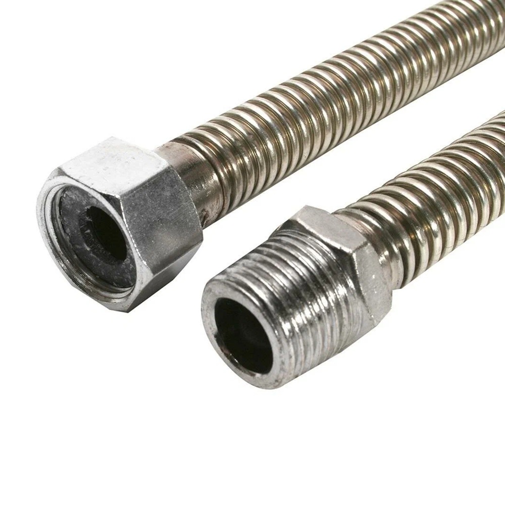 Подводка для газа сильфонная 1/2" 2 м ВР/НР Elka