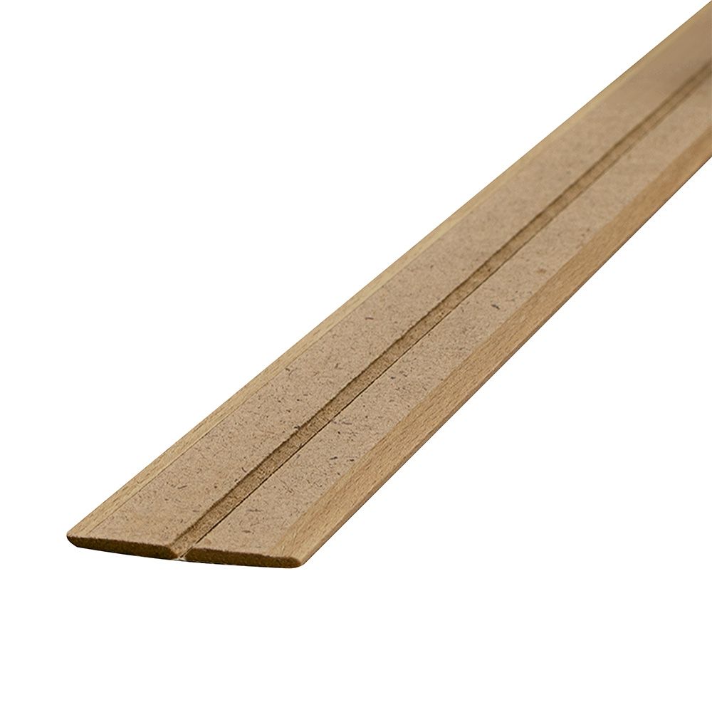 Угол МДФ универсальный Бук 28х28х2600 мм