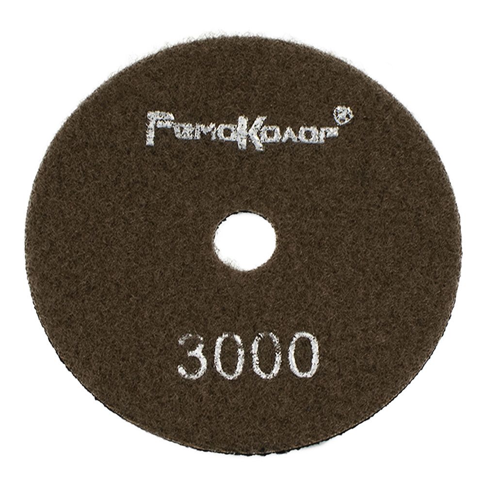 Круг алмазный шлифовальный гибкий 100 мм P3000 сухое шлифование РемоКолор 74-5-300