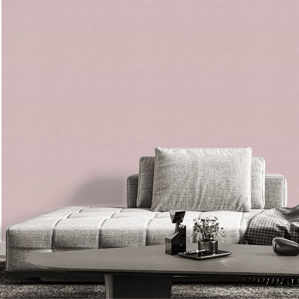 Обои Palitra Trend Nature TC72460-52 розовые рогожка 1,06х10,05 м